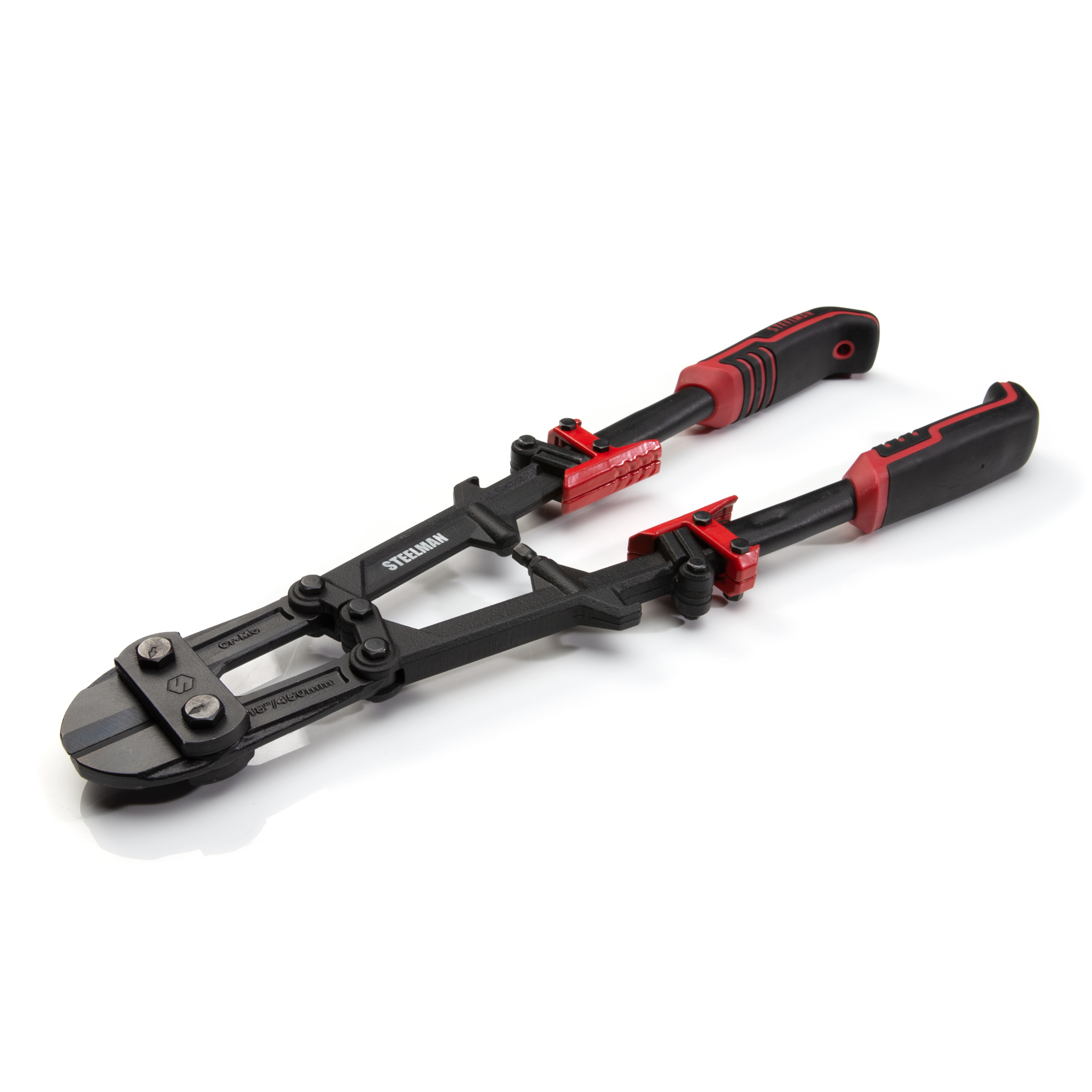 STEELMAN 18-Inch Folding Bolt Cutter with Ergonomic Handles, Model# 93908